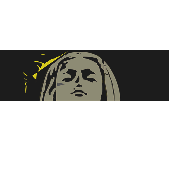 De combinatie van het ingetogen kleurenpalet van de heilige maria met de felle gele toets maakt dit werk tot een krachtig art concept, waarin emotie en vorm elkaar versterken.
